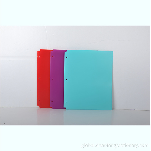 Pocket Folders Portable file package student plastic file box Supplier